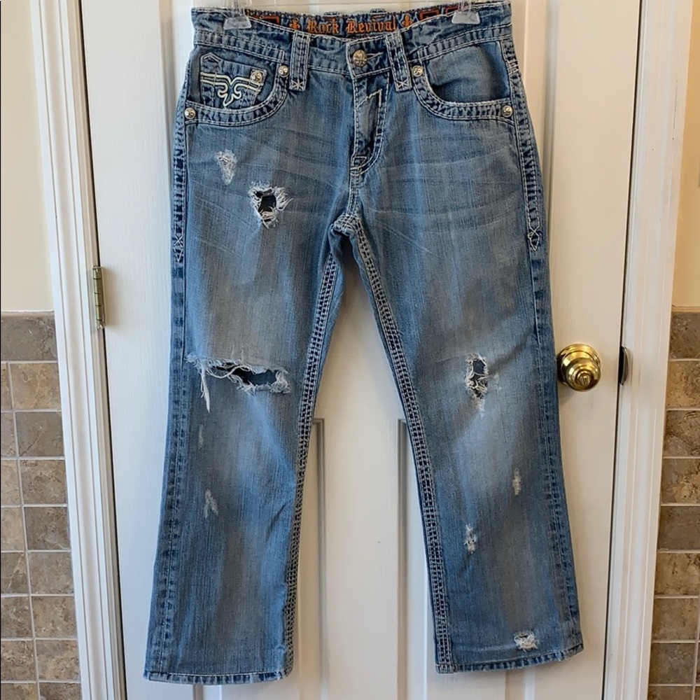 Men’s Rock Revival Mitch Relaxed Straight 31x29